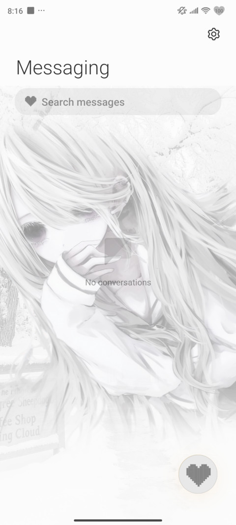 Fall of snow screenshot