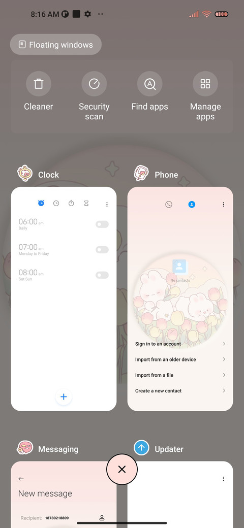 Rabbit tulip screenshot