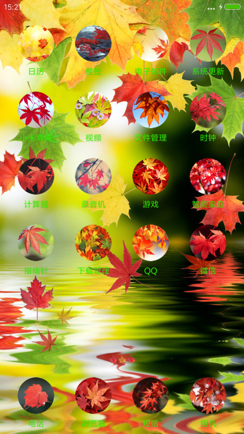 红枫（动态桌面） screenshot