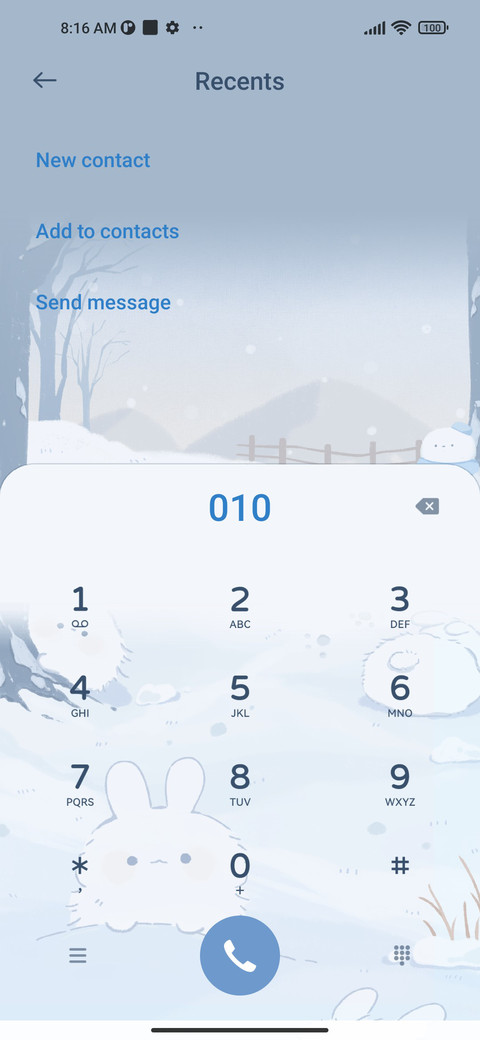 Winter rabbit screenshot