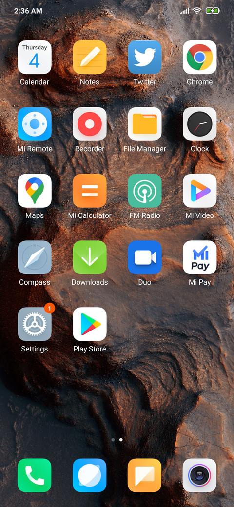 Ui 12 screenshot