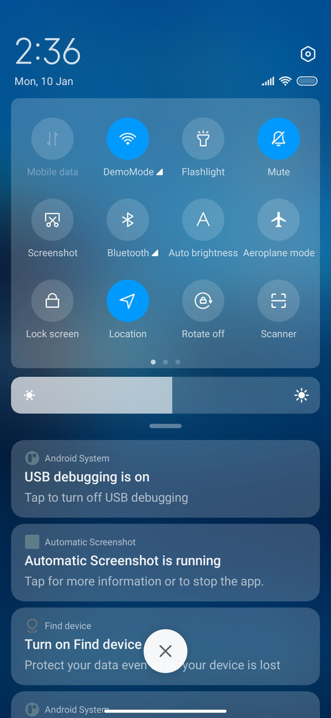 Rainy day screenshot
