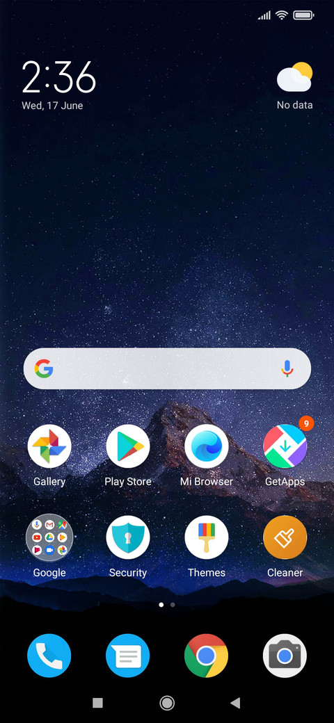 Mix screenshot