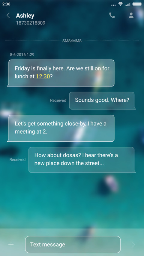 ONE BLUE TT screenshot
