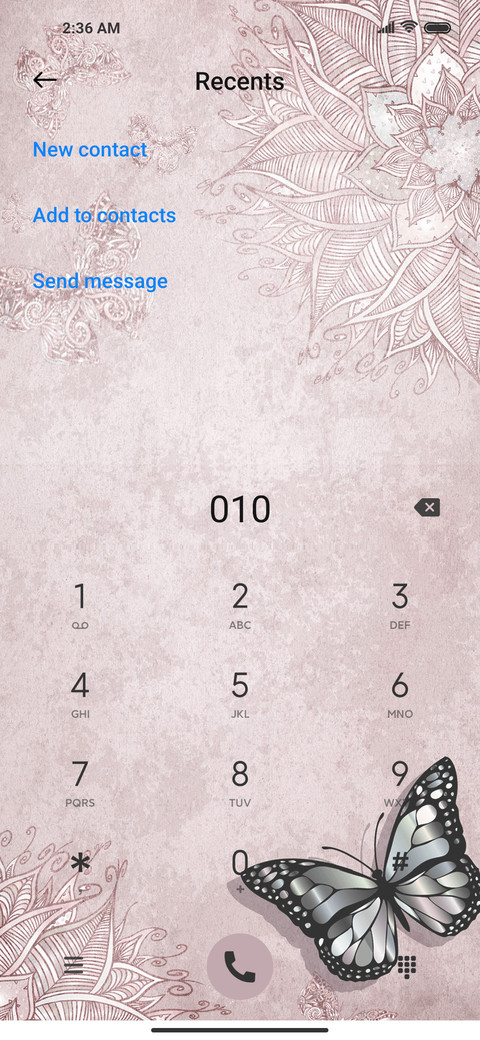 Retro flower screenshot