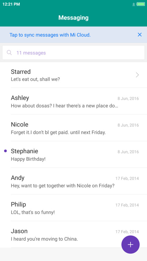 Gossamer screenshot