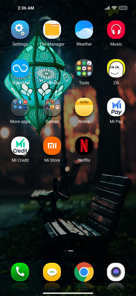 Glow lamp screenshot