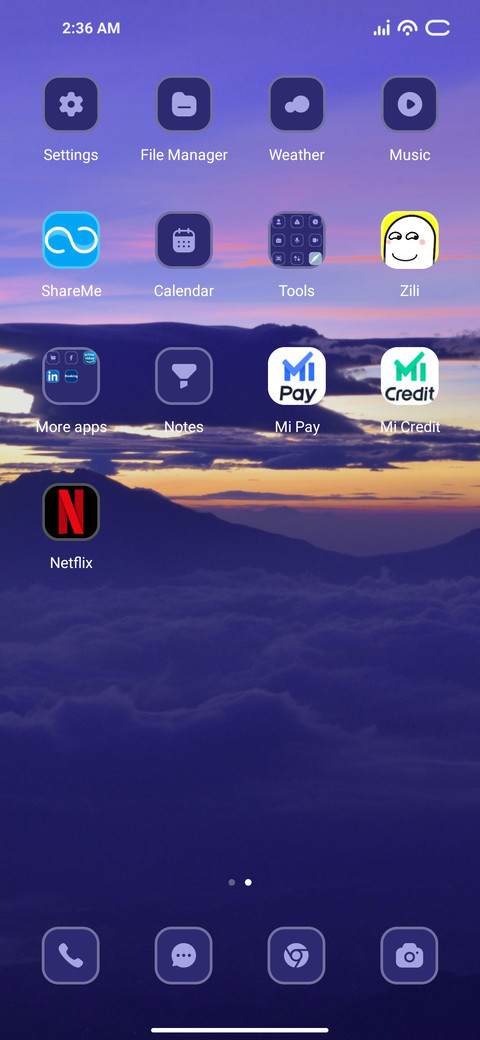 Minimal Cloud screenshot