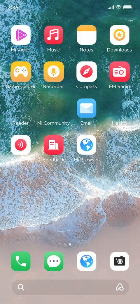 Original ocean screenshot