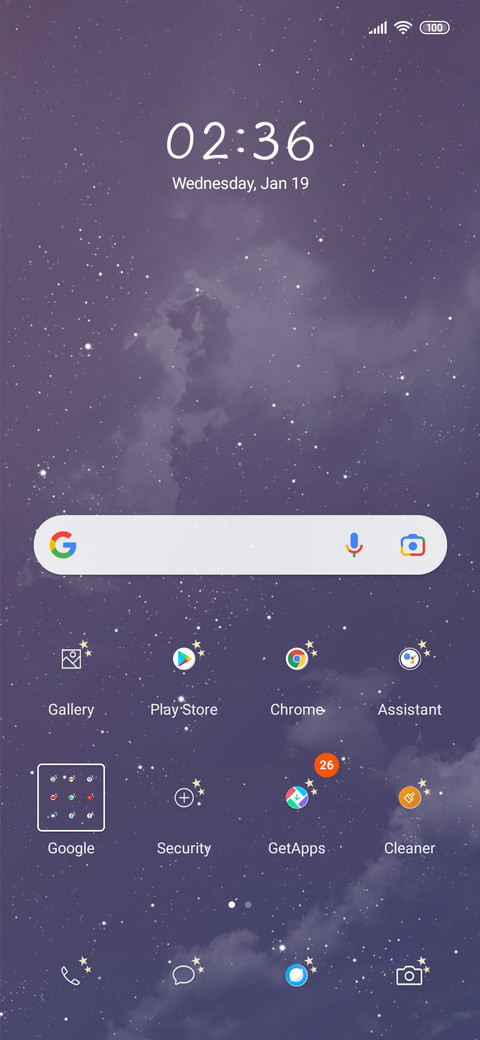 Moonlit Milky Way screenshot