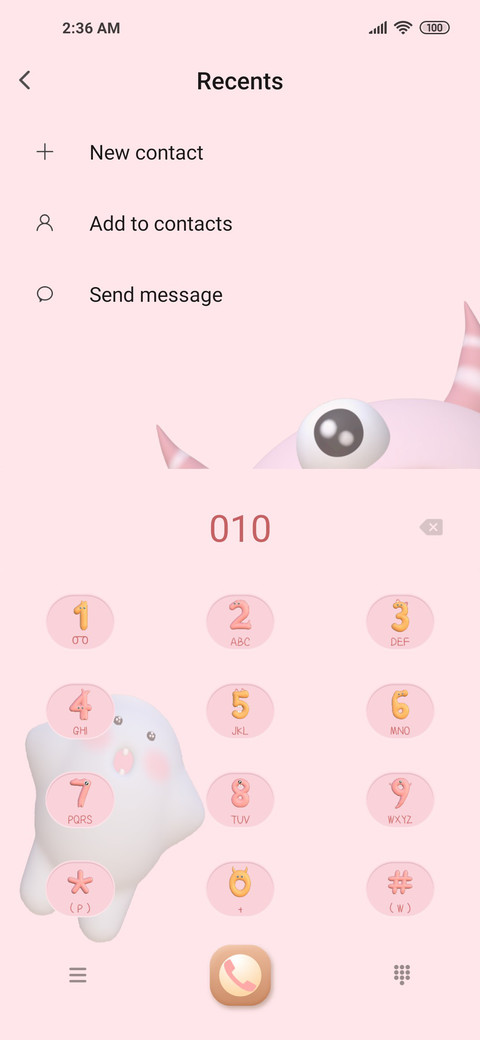3D little monsters screenshot