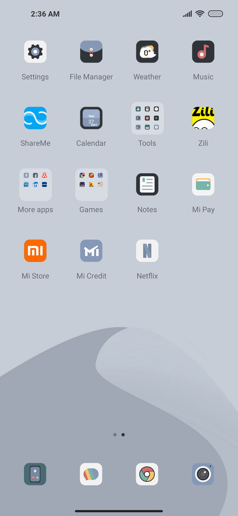 Light gray screenshot