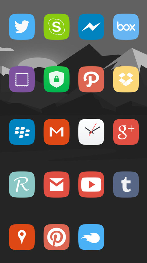 black galaxy ui screenshot