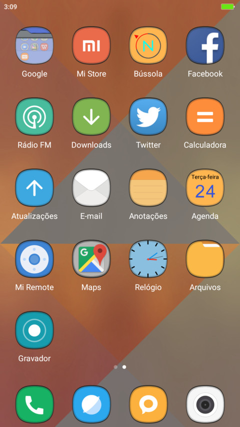 Orange Accents screenshot