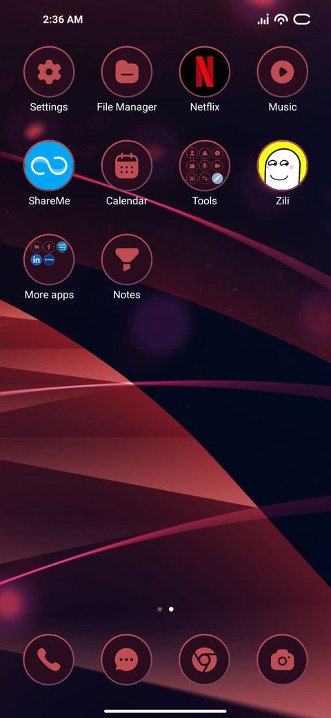 Abstract Lines screenshot