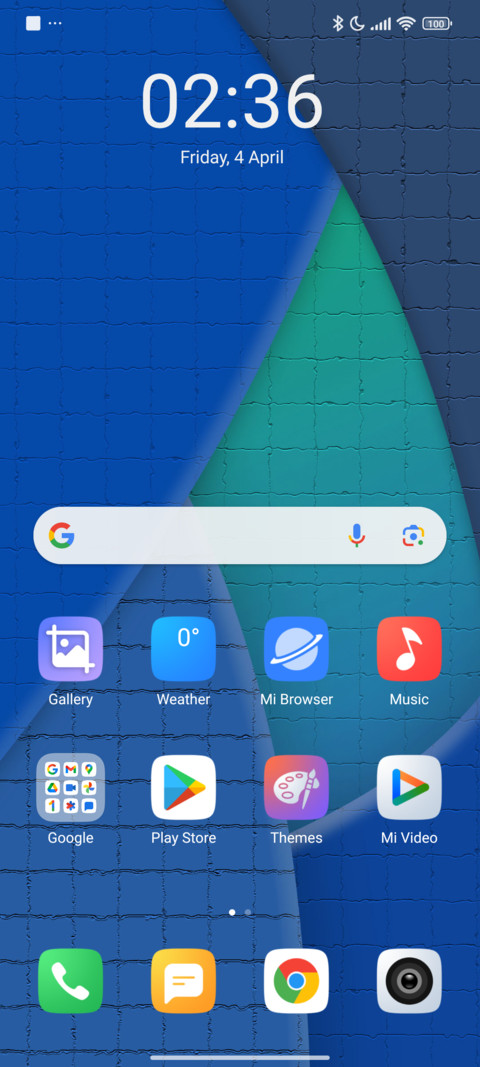Blue Highlights screenshot