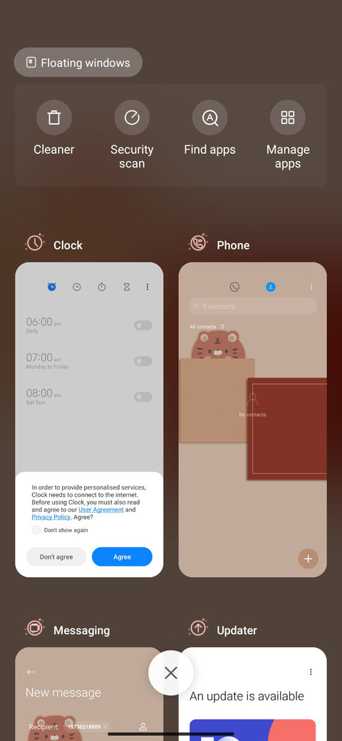 New year sticker screenshot