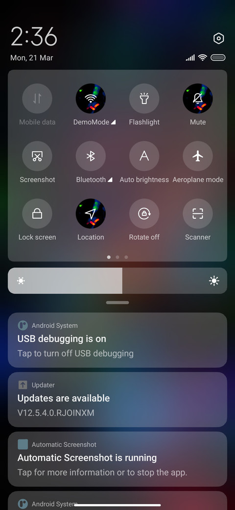 Fluorescent Nikol screenshot