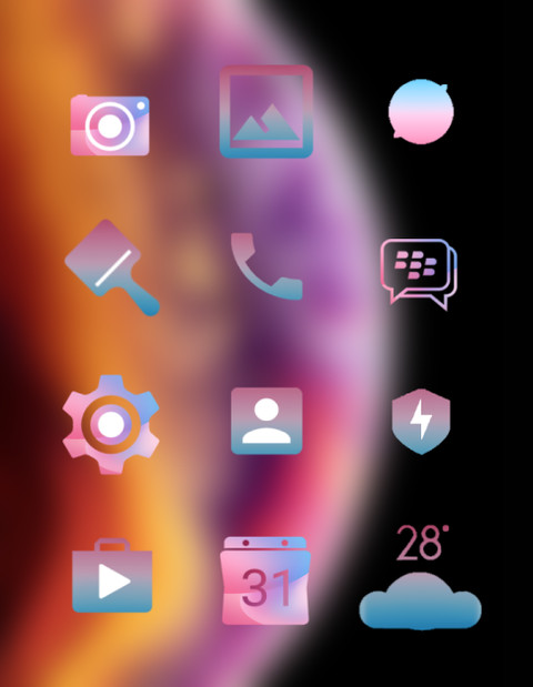 Planet glass screenshot