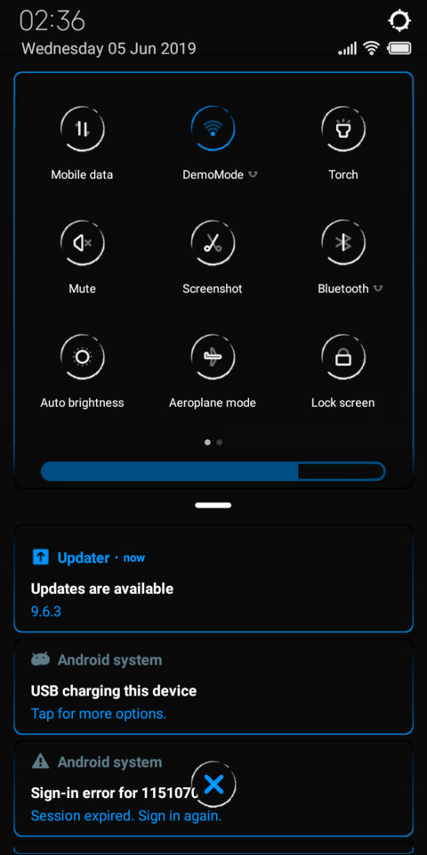 Dark Exynos v10 screenshot