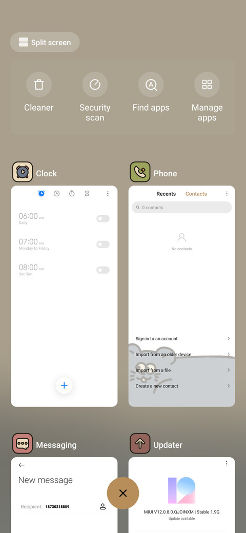 Animal stickers screenshot