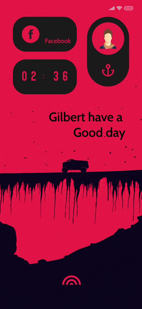 Minimal Red screenshot