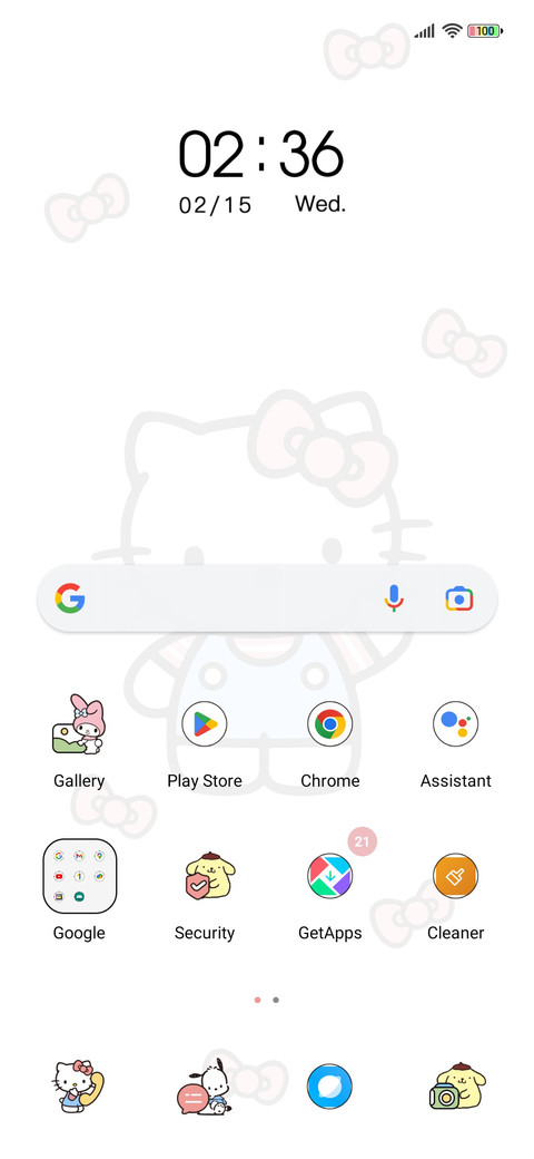 Sanrio spring day screenshot