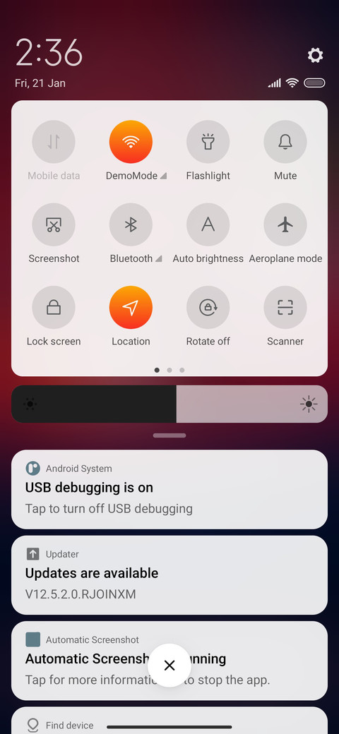 Ring screenshot