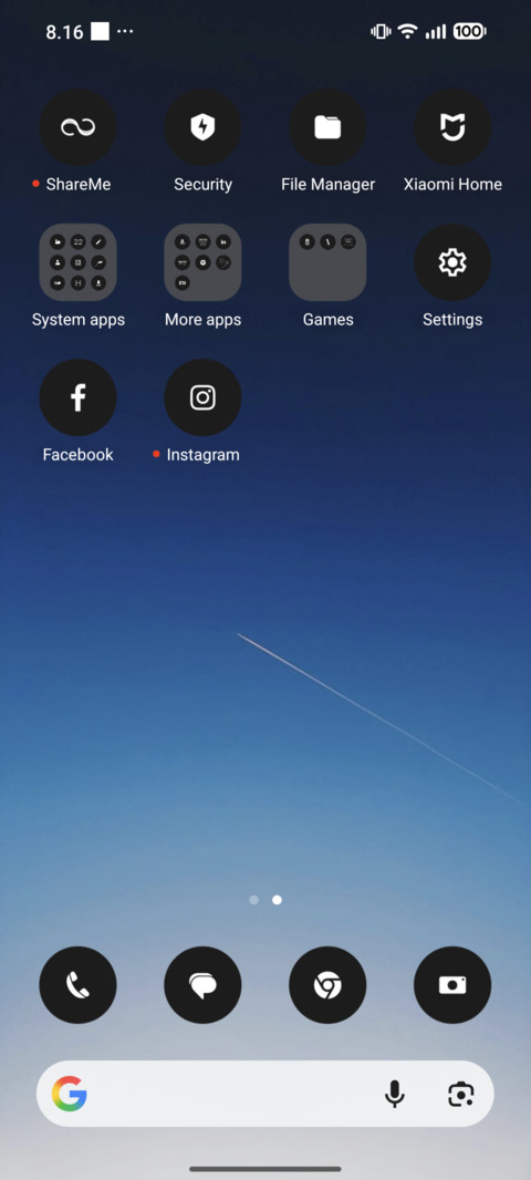 NothingOS screenshot