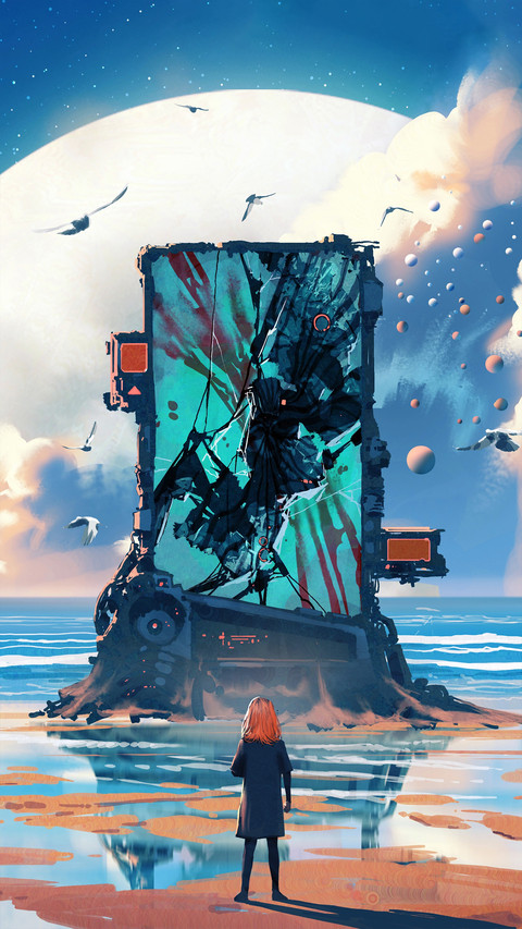 Fantasy Cool Illustration screenshot