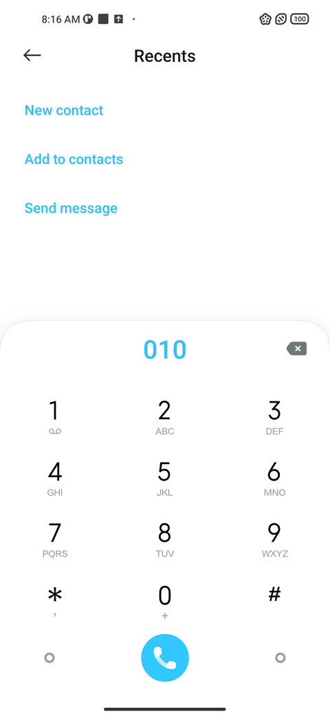 Proxima UI screenshot