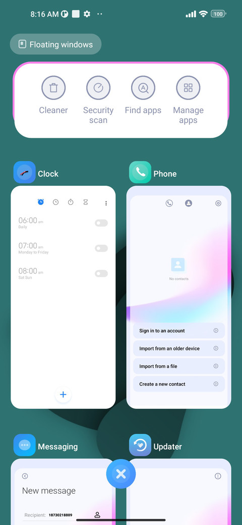 Pure Plus screenshot