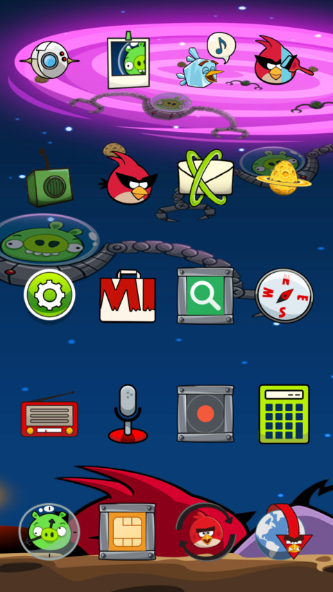 Angry Birds Space screenshot
