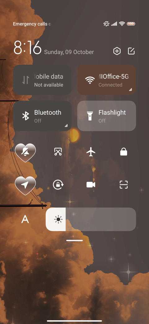 Gentle sunset screenshot