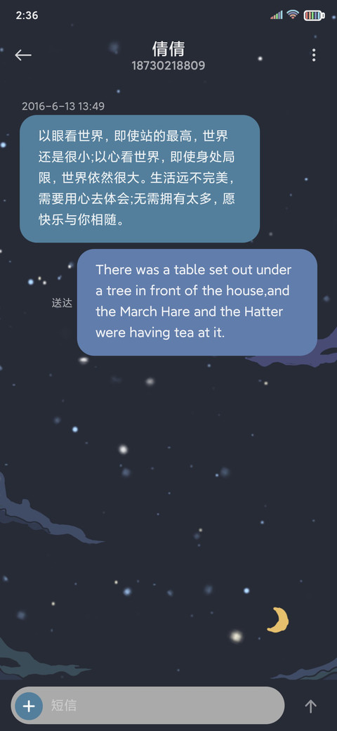 轻拟态 星河闪烁 screenshot