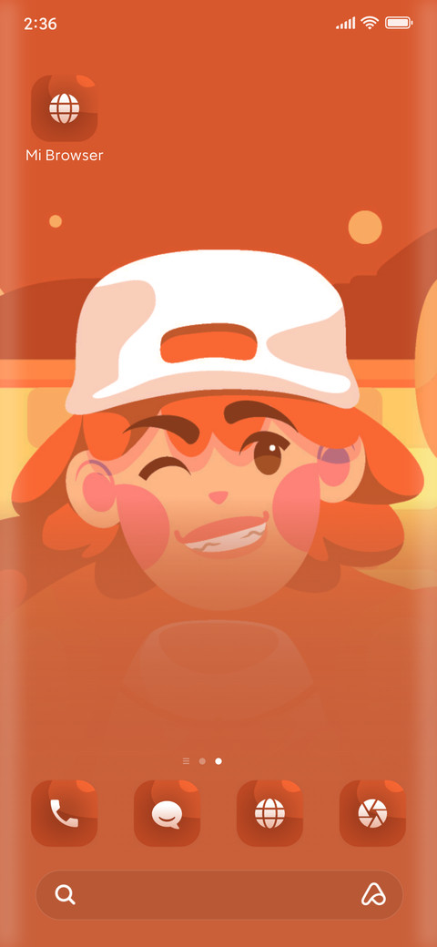Warm screenshot