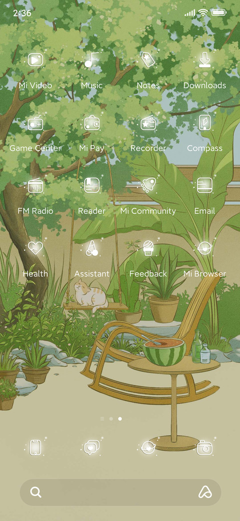 Garden cat screenshot
