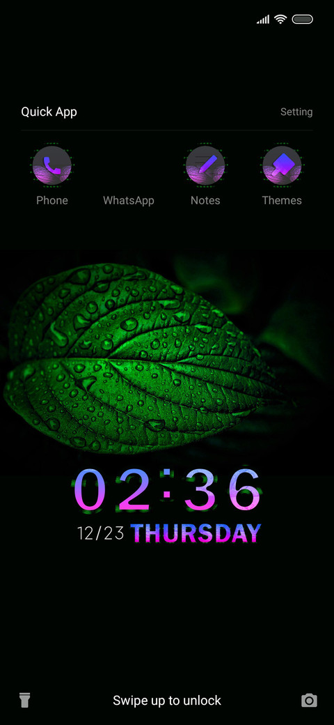 Rain Leaf screenshot