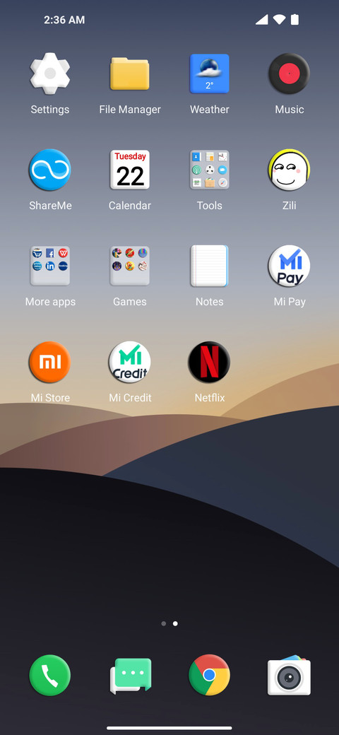Meizu 3D screenshot
