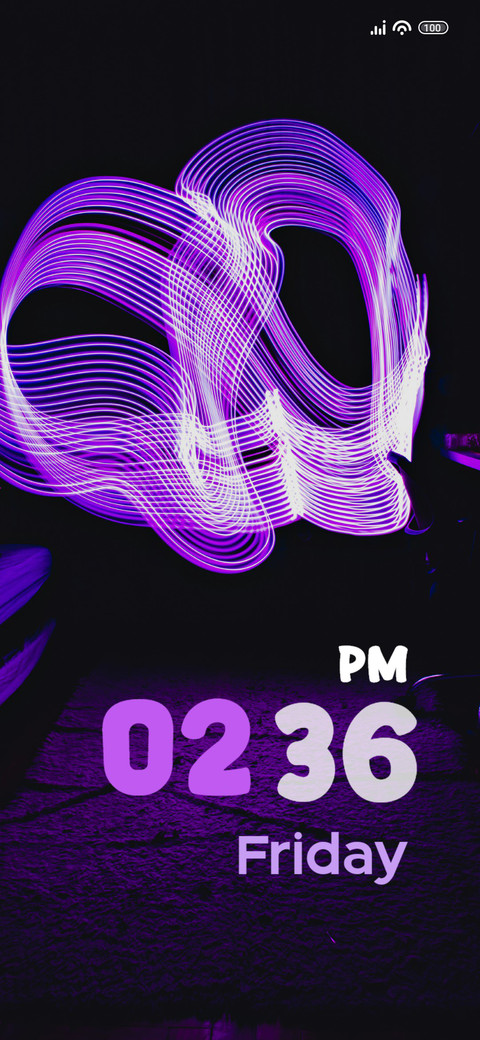 Neon Purple screenshot