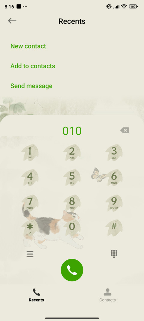 Cat Among Flowers screenshot