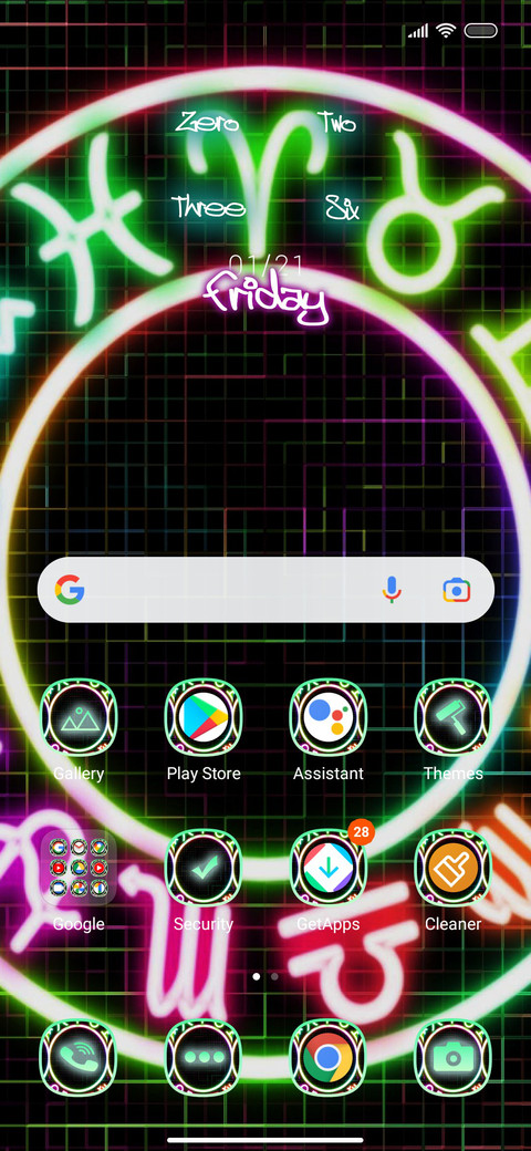 Zodiac Lights screenshot