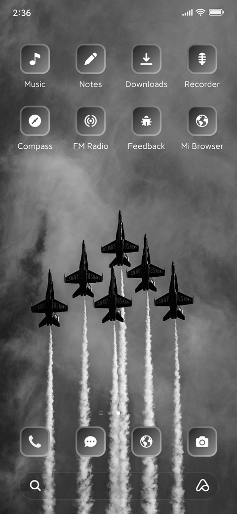 Aircraft screenshot