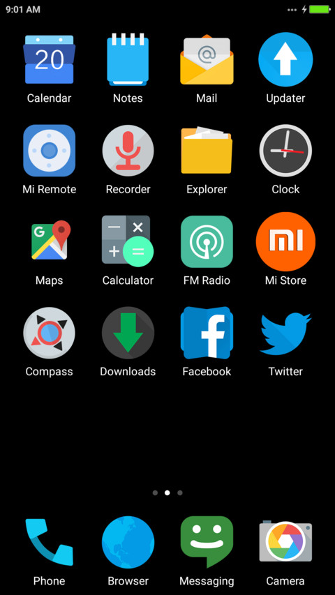 Andy7i UI screenshot