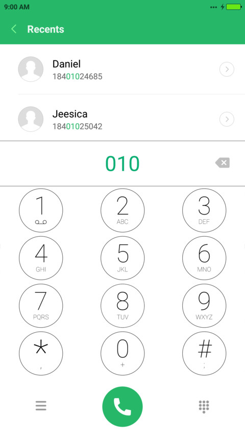 Andy7i UI screenshot