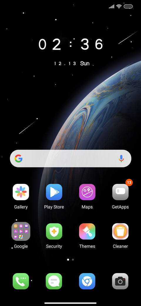 Interstellar screenshot