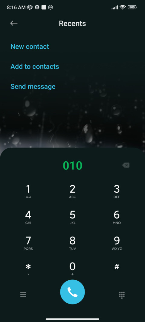 Chicken rain screenshot