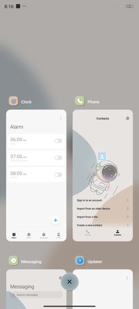 Morandi Simplicity screenshot
