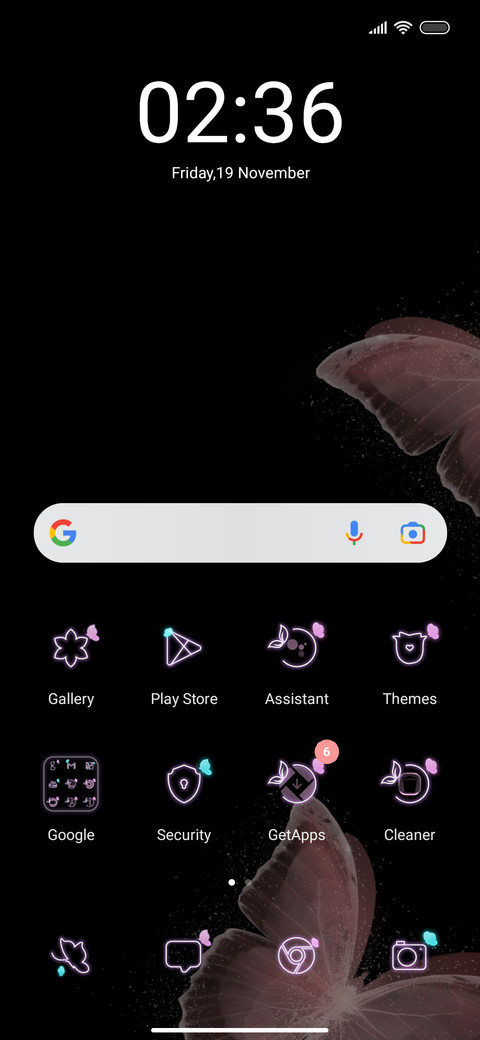 Butterfly dream screenshot