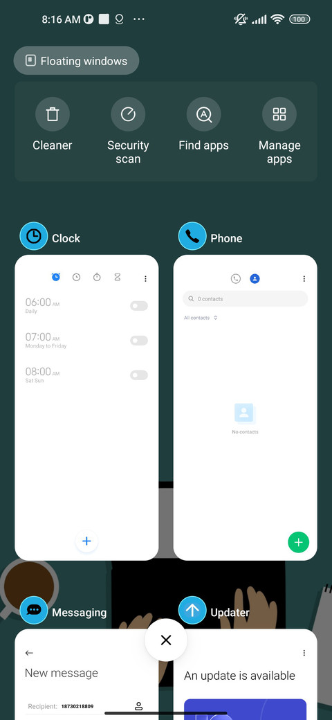 minimal office screenshot